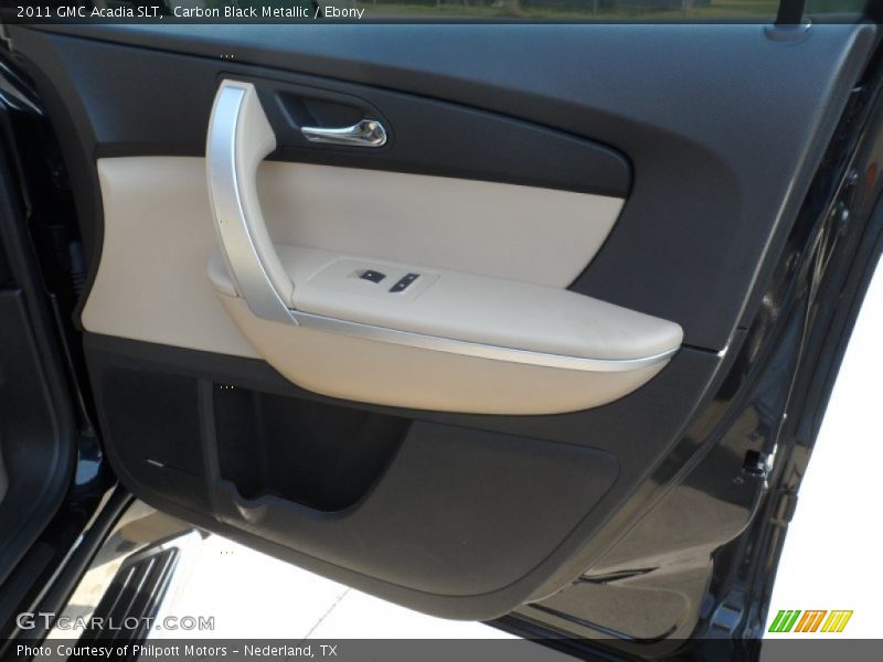 Carbon Black Metallic / Ebony 2011 GMC Acadia SLT
