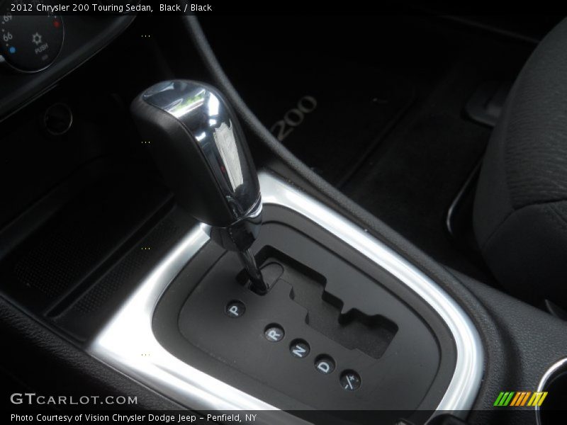 Black / Black 2012 Chrysler 200 Touring Sedan
