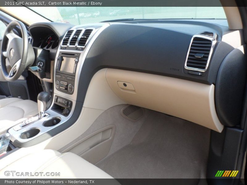 Carbon Black Metallic / Ebony 2011 GMC Acadia SLT
