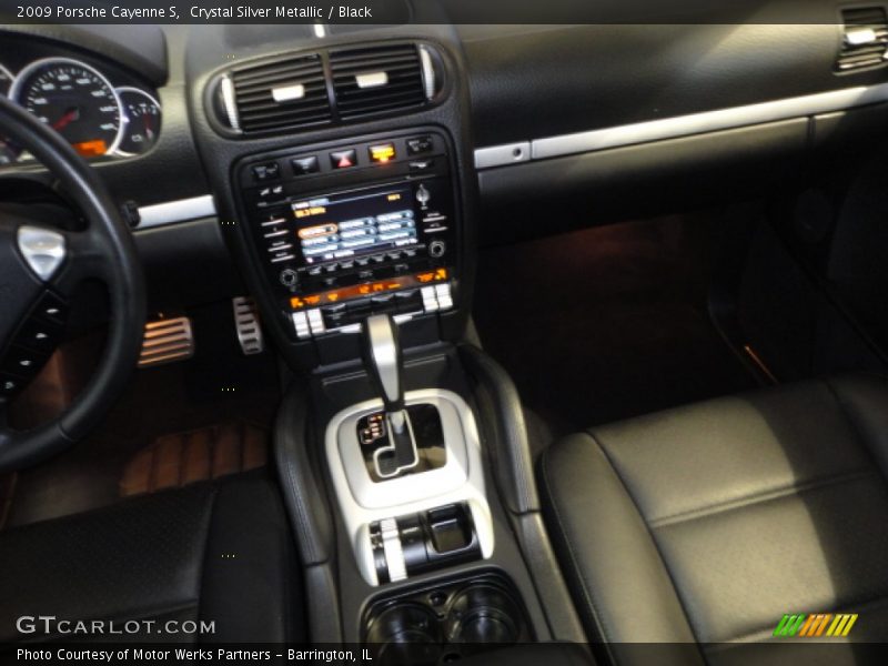 Crystal Silver Metallic / Black 2009 Porsche Cayenne S