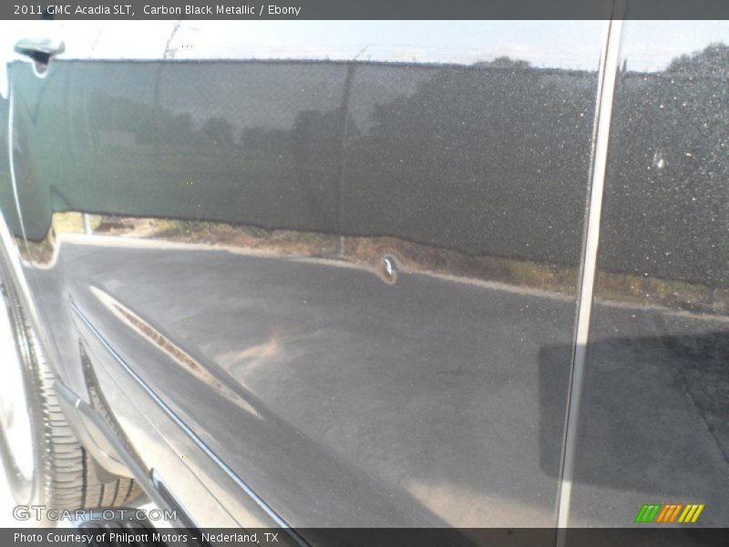 Carbon Black Metallic / Ebony 2011 GMC Acadia SLT