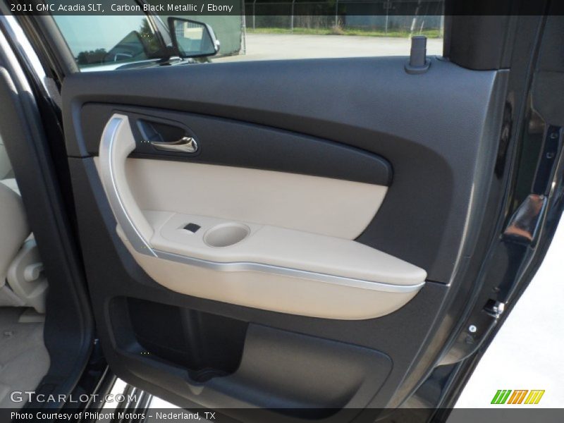 Carbon Black Metallic / Ebony 2011 GMC Acadia SLT