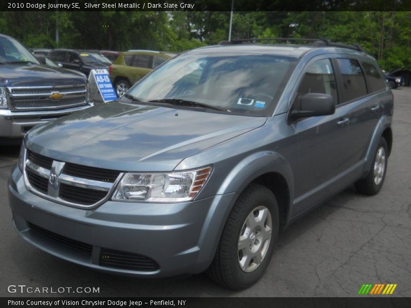 Silver Steel Metallic / Dark Slate Gray 2010 Dodge Journey SE