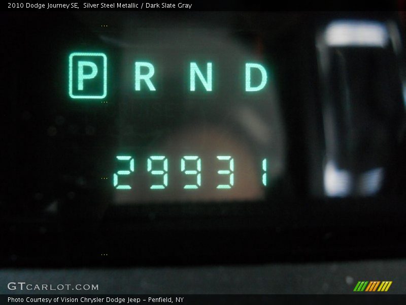Silver Steel Metallic / Dark Slate Gray 2010 Dodge Journey SE