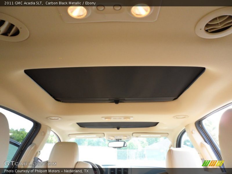 Carbon Black Metallic / Ebony 2011 GMC Acadia SLT