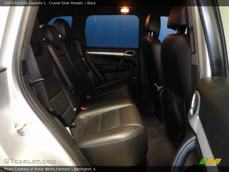 Crystal Silver Metallic / Black 2009 Porsche Cayenne S