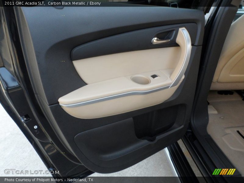 Carbon Black Metallic / Ebony 2011 GMC Acadia SLT