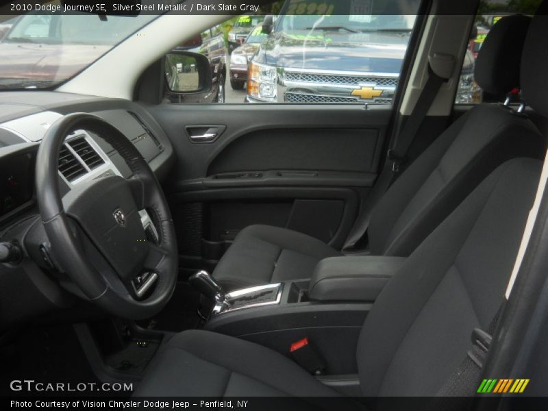 Silver Steel Metallic / Dark Slate Gray 2010 Dodge Journey SE
