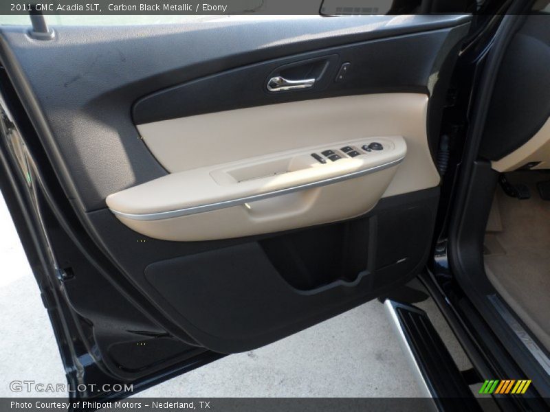 Carbon Black Metallic / Ebony 2011 GMC Acadia SLT