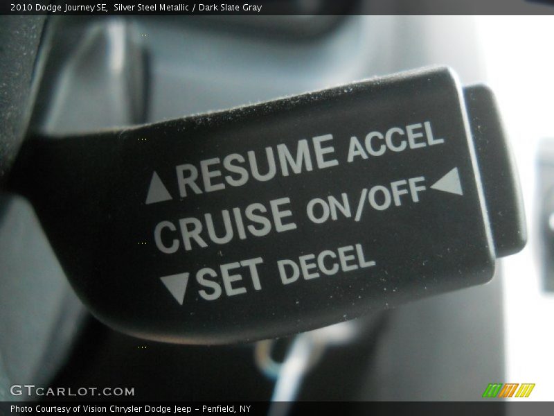Silver Steel Metallic / Dark Slate Gray 2010 Dodge Journey SE
