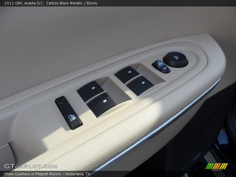 Carbon Black Metallic / Ebony 2011 GMC Acadia SLT