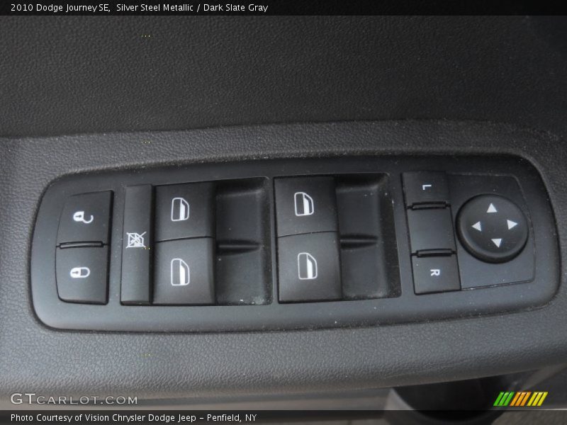 Silver Steel Metallic / Dark Slate Gray 2010 Dodge Journey SE