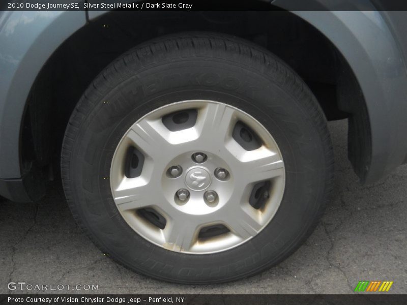 Silver Steel Metallic / Dark Slate Gray 2010 Dodge Journey SE