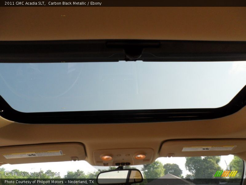 Carbon Black Metallic / Ebony 2011 GMC Acadia SLT