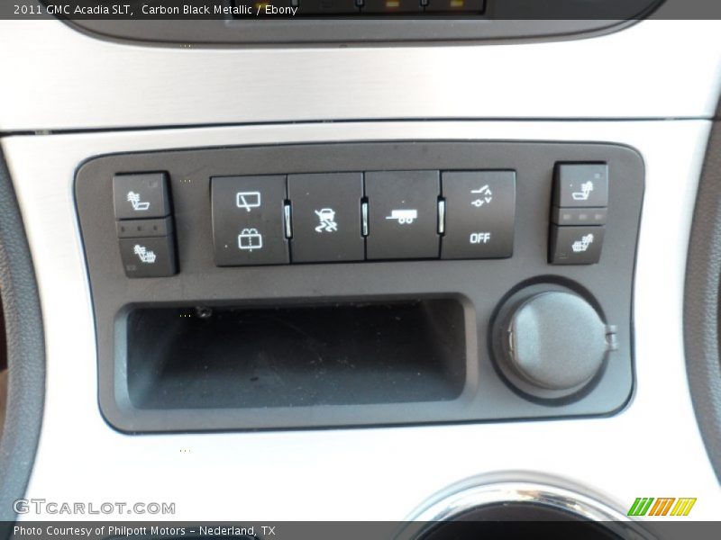 Carbon Black Metallic / Ebony 2011 GMC Acadia SLT