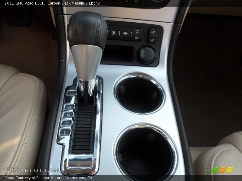Carbon Black Metallic / Ebony 2011 GMC Acadia SLT