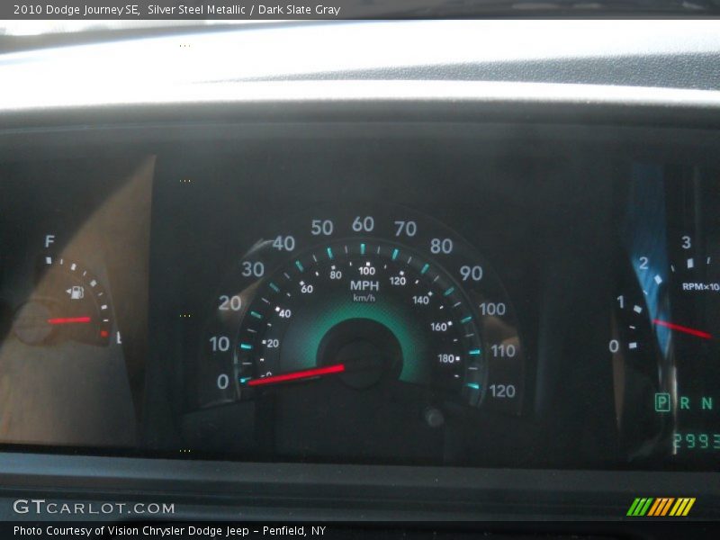 Silver Steel Metallic / Dark Slate Gray 2010 Dodge Journey SE