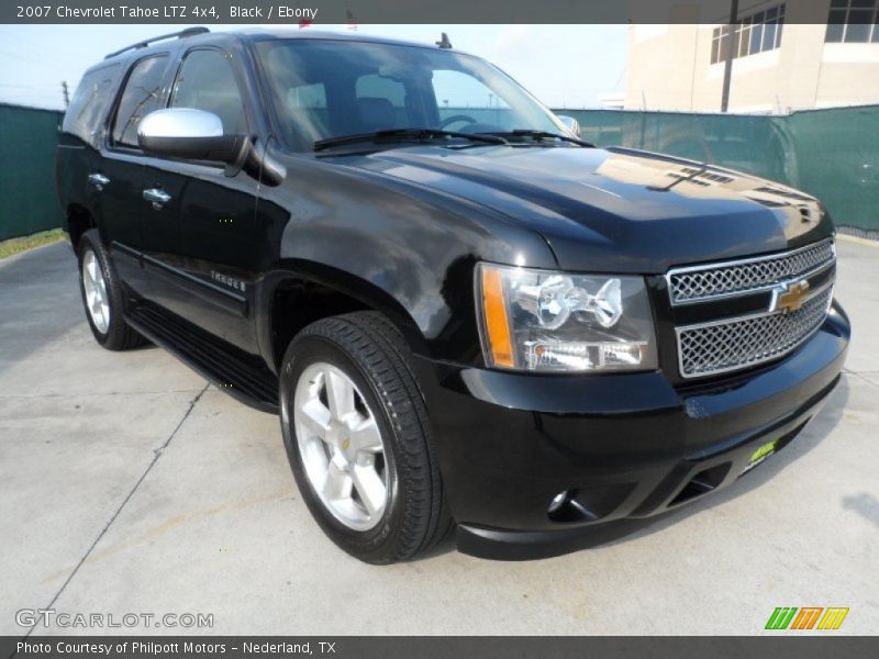 Black / Ebony 2007 Chevrolet Tahoe LTZ 4x4