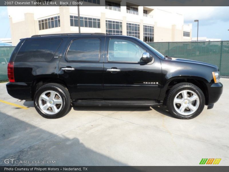 Black / Ebony 2007 Chevrolet Tahoe LTZ 4x4