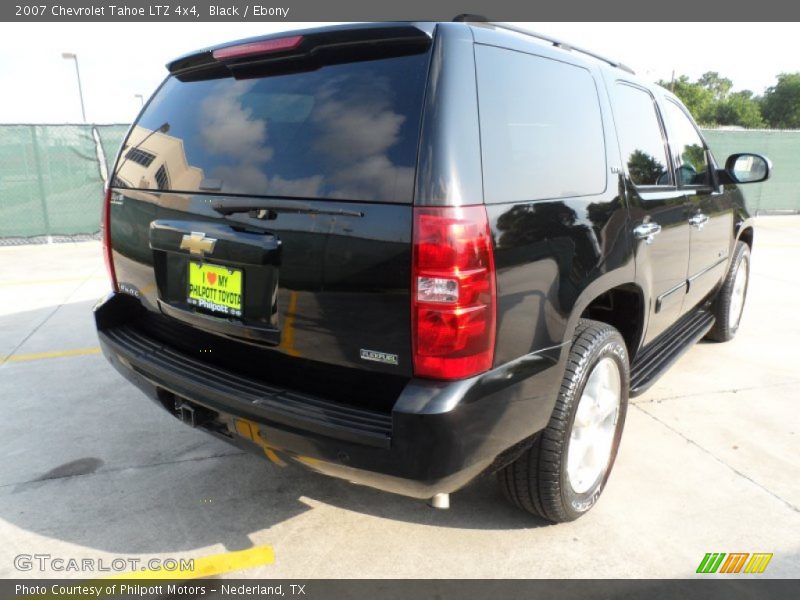 Black / Ebony 2007 Chevrolet Tahoe LTZ 4x4