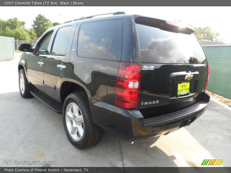 Black / Ebony 2007 Chevrolet Tahoe LTZ 4x4