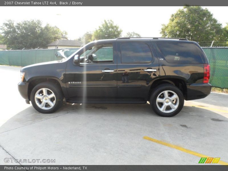 Black / Ebony 2007 Chevrolet Tahoe LTZ 4x4