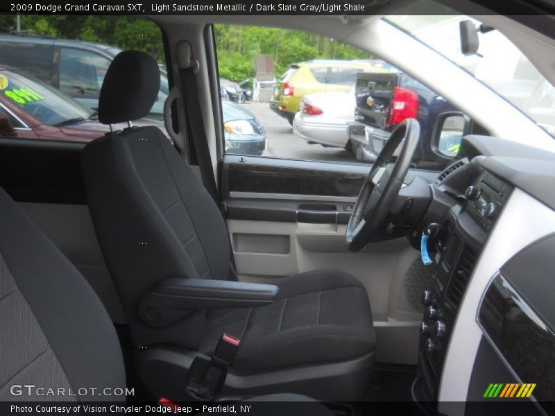 Light Sandstone Metallic / Dark Slate Gray/Light Shale 2009 Dodge Grand Caravan SXT