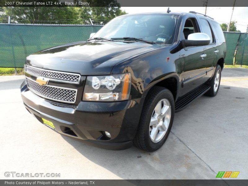 Black / Ebony 2007 Chevrolet Tahoe LTZ 4x4