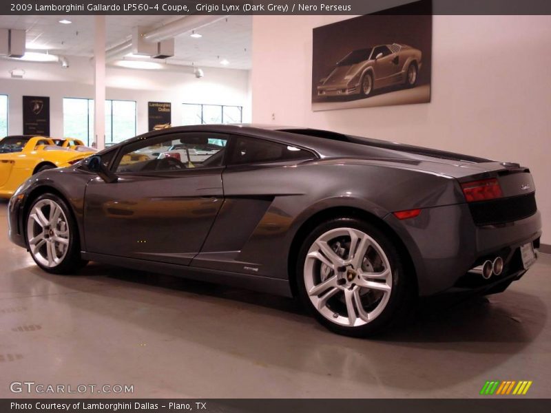 Grigio Lynx (Dark Grey) / Nero Perseus 2009 Lamborghini Gallardo LP560-4 Coupe