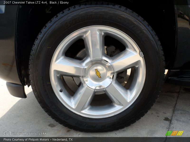 Black / Ebony 2007 Chevrolet Tahoe LTZ 4x4