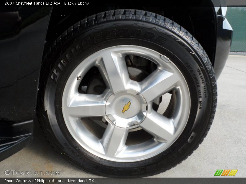 Black / Ebony 2007 Chevrolet Tahoe LTZ 4x4