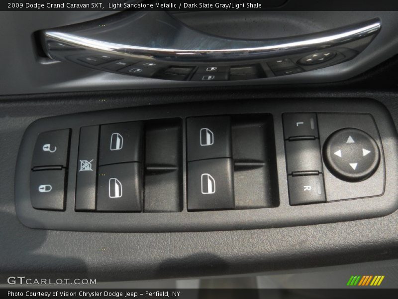 Light Sandstone Metallic / Dark Slate Gray/Light Shale 2009 Dodge Grand Caravan SXT