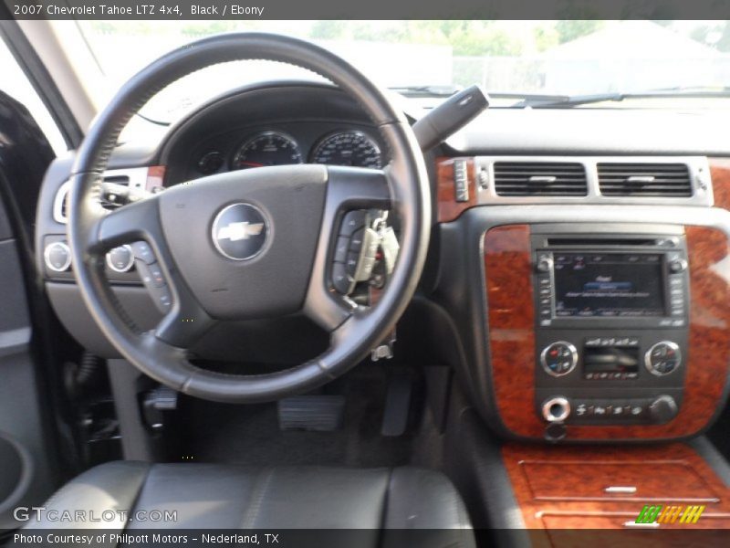 Black / Ebony 2007 Chevrolet Tahoe LTZ 4x4