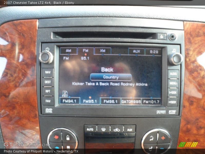 Black / Ebony 2007 Chevrolet Tahoe LTZ 4x4