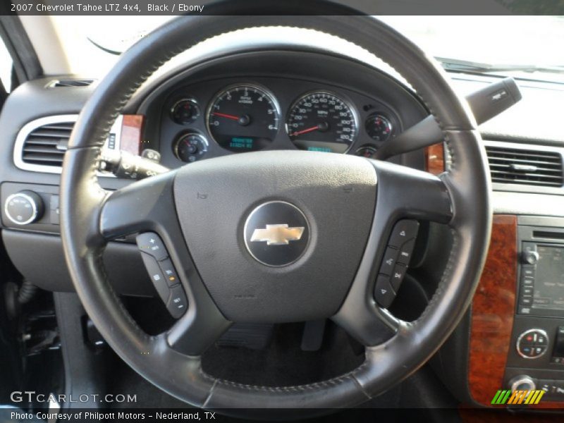 Black / Ebony 2007 Chevrolet Tahoe LTZ 4x4