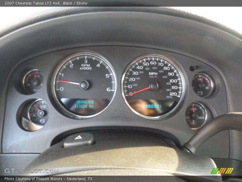 Black / Ebony 2007 Chevrolet Tahoe LTZ 4x4