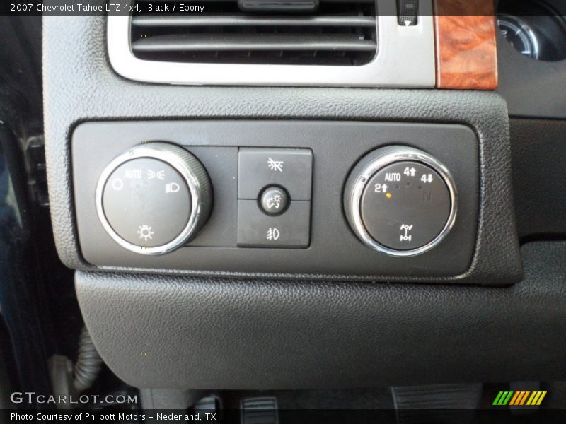 Black / Ebony 2007 Chevrolet Tahoe LTZ 4x4