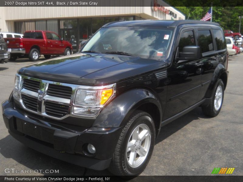 Black / Dark Slate Gray 2007 Dodge Nitro SXT 4x4