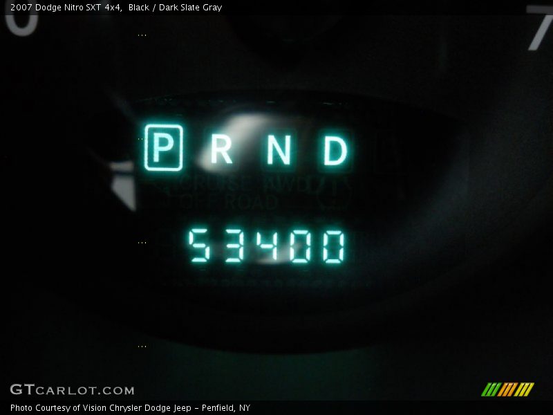 Black / Dark Slate Gray 2007 Dodge Nitro SXT 4x4