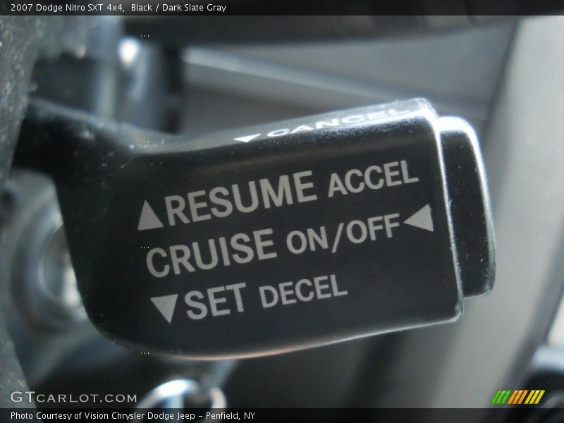 Black / Dark Slate Gray 2007 Dodge Nitro SXT 4x4