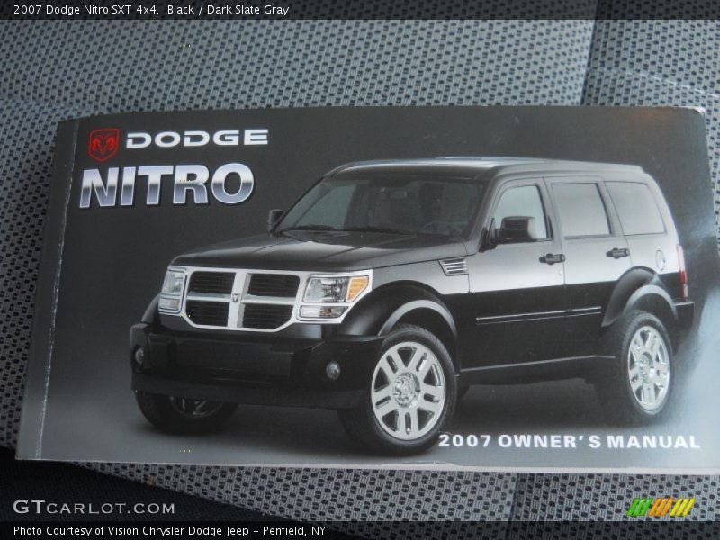 Black / Dark Slate Gray 2007 Dodge Nitro SXT 4x4