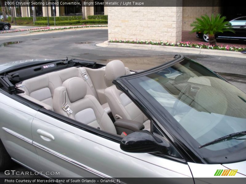 Bright Silver Metallic / Light Taupe 2006 Chrysler Sebring Limited Convertible