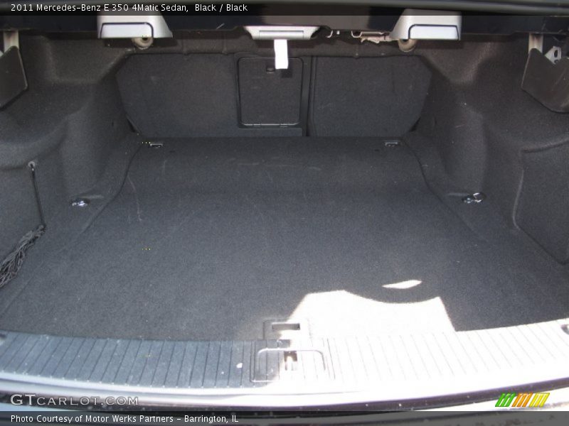 Black / Black 2011 Mercedes-Benz E 350 4Matic Sedan