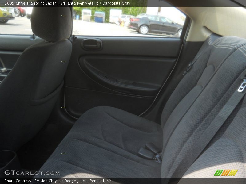 Brilliant Silver Metallic / Dark Slate Gray 2005 Chrysler Sebring Sedan
