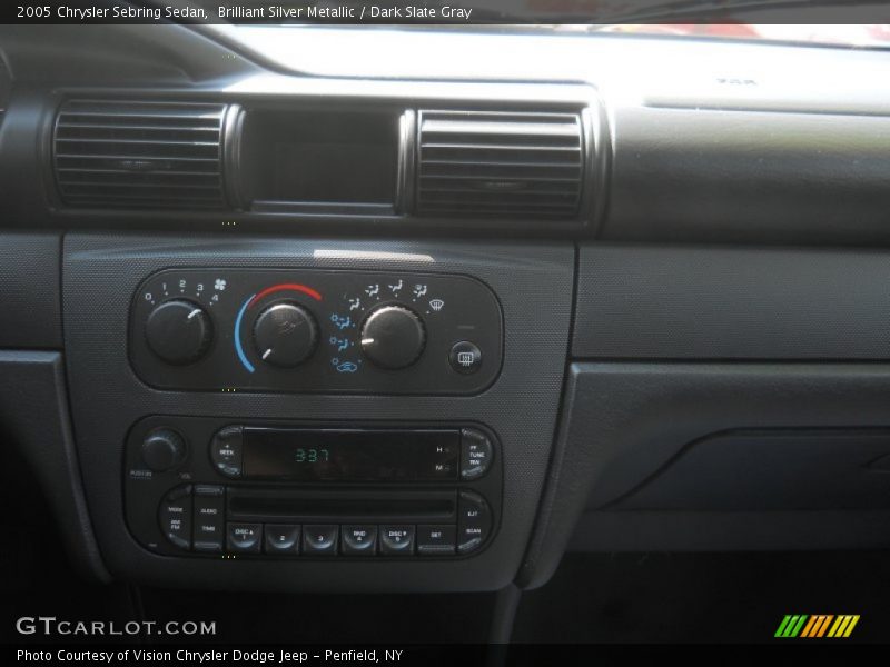 Brilliant Silver Metallic / Dark Slate Gray 2005 Chrysler Sebring Sedan