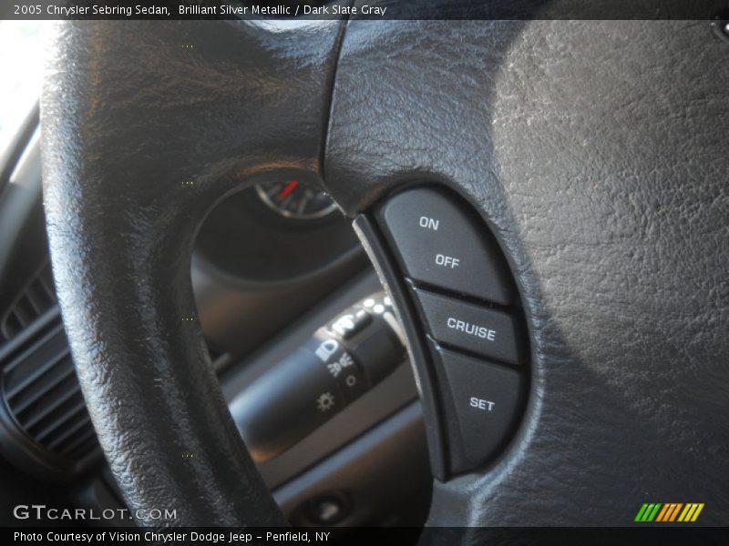 Brilliant Silver Metallic / Dark Slate Gray 2005 Chrysler Sebring Sedan