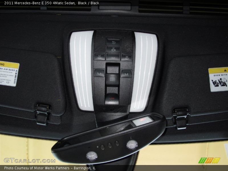 Black / Black 2011 Mercedes-Benz E 350 4Matic Sedan
