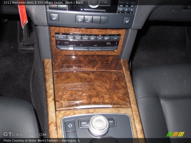 Black / Black 2011 Mercedes-Benz E 350 4Matic Sedan