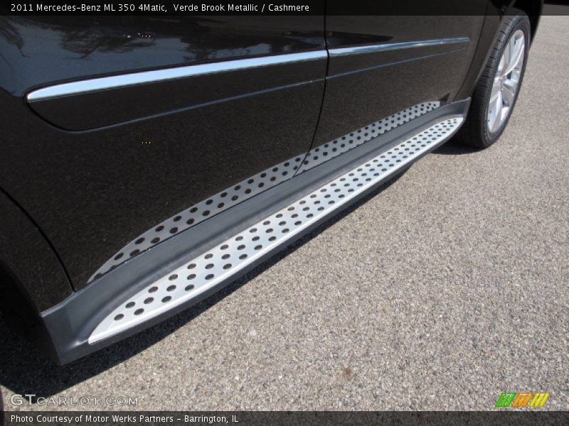 Verde Brook Metallic / Cashmere 2011 Mercedes-Benz ML 350 4Matic