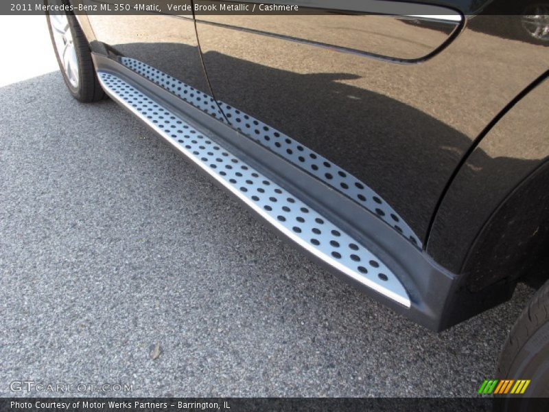 Verde Brook Metallic / Cashmere 2011 Mercedes-Benz ML 350 4Matic